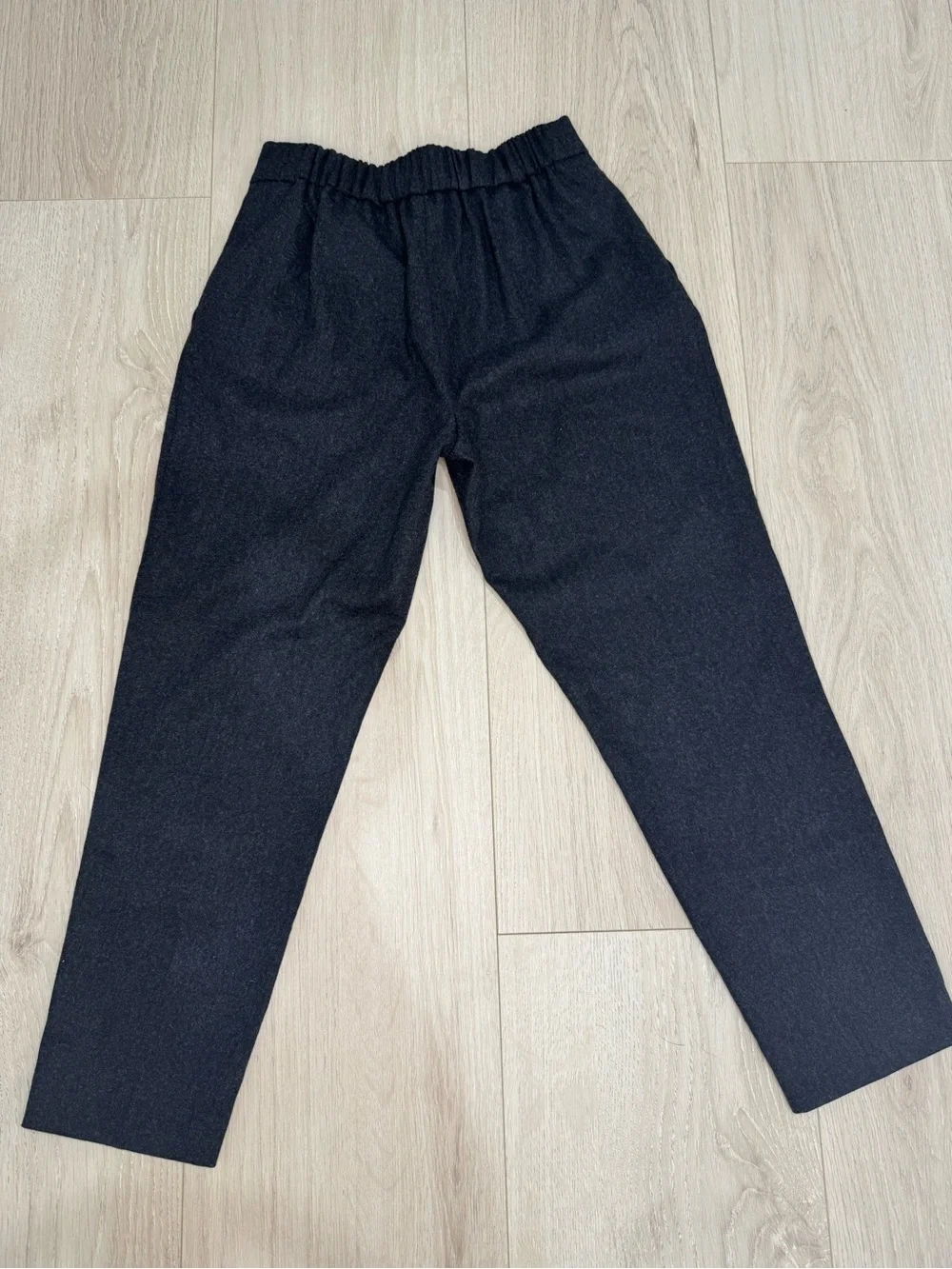Babaton Stretch Wool Cashmere Pants Charcoal Grey Size 0